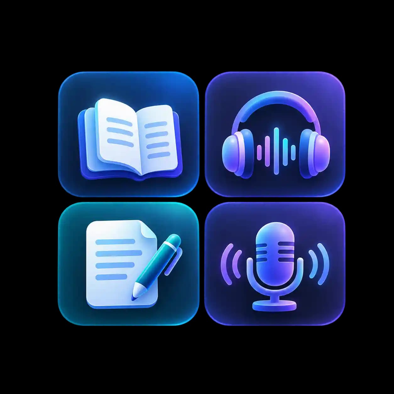 Reading, Listening, Writing va Speaking