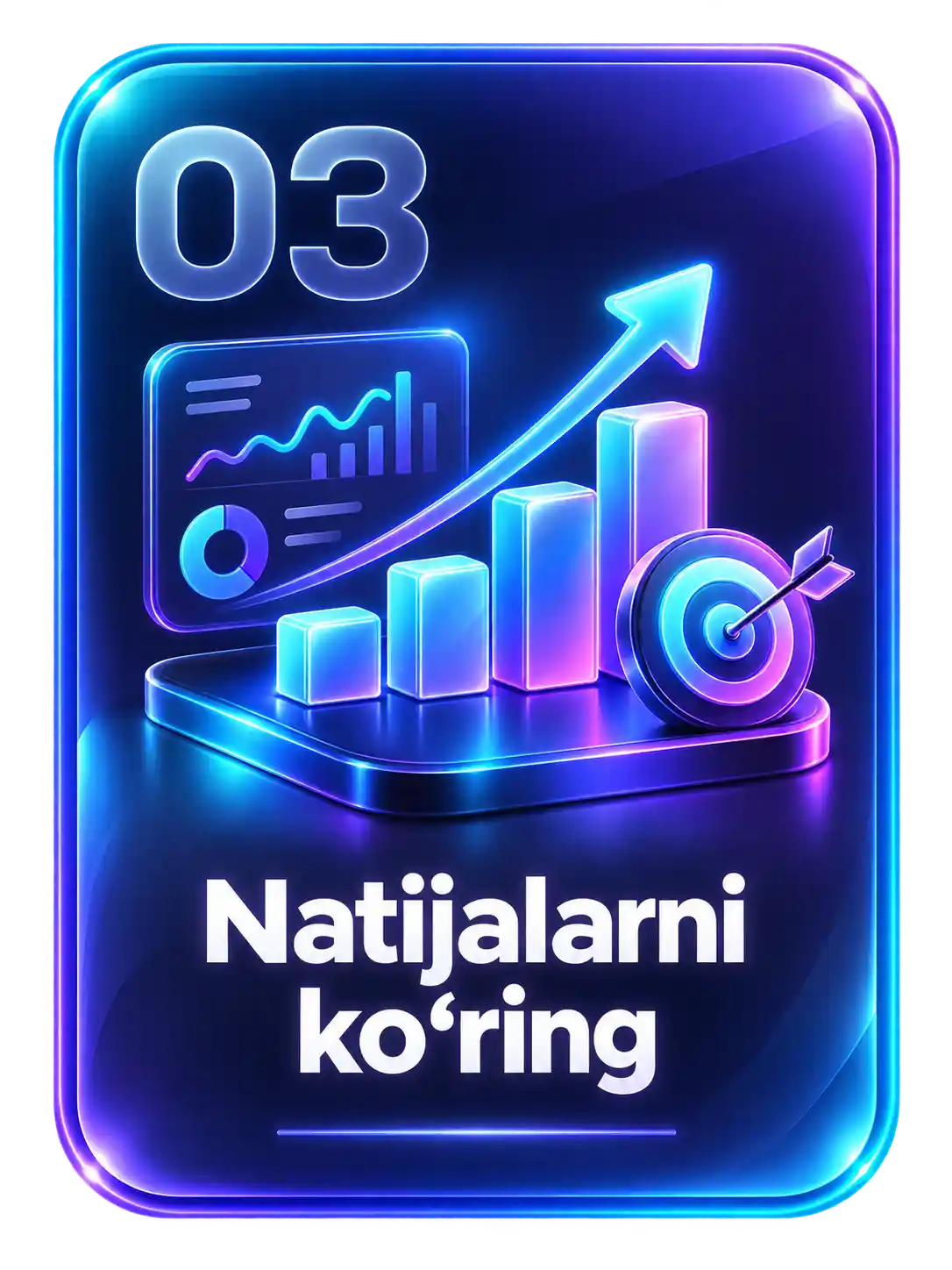 3-qadam: Natijalaringizni kuzating.